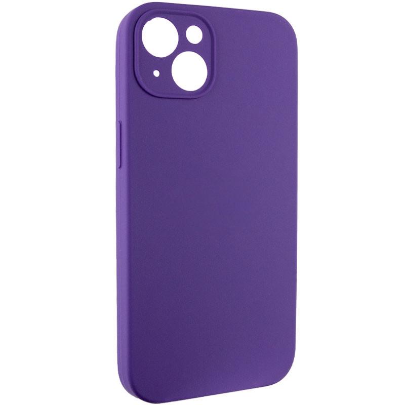 Протиударний чохол Silicone Case Full Camera Protective (AA) NL для Apple iPhone 15 Plus (6.7") Фіолетовий / Amethyst - фото 2