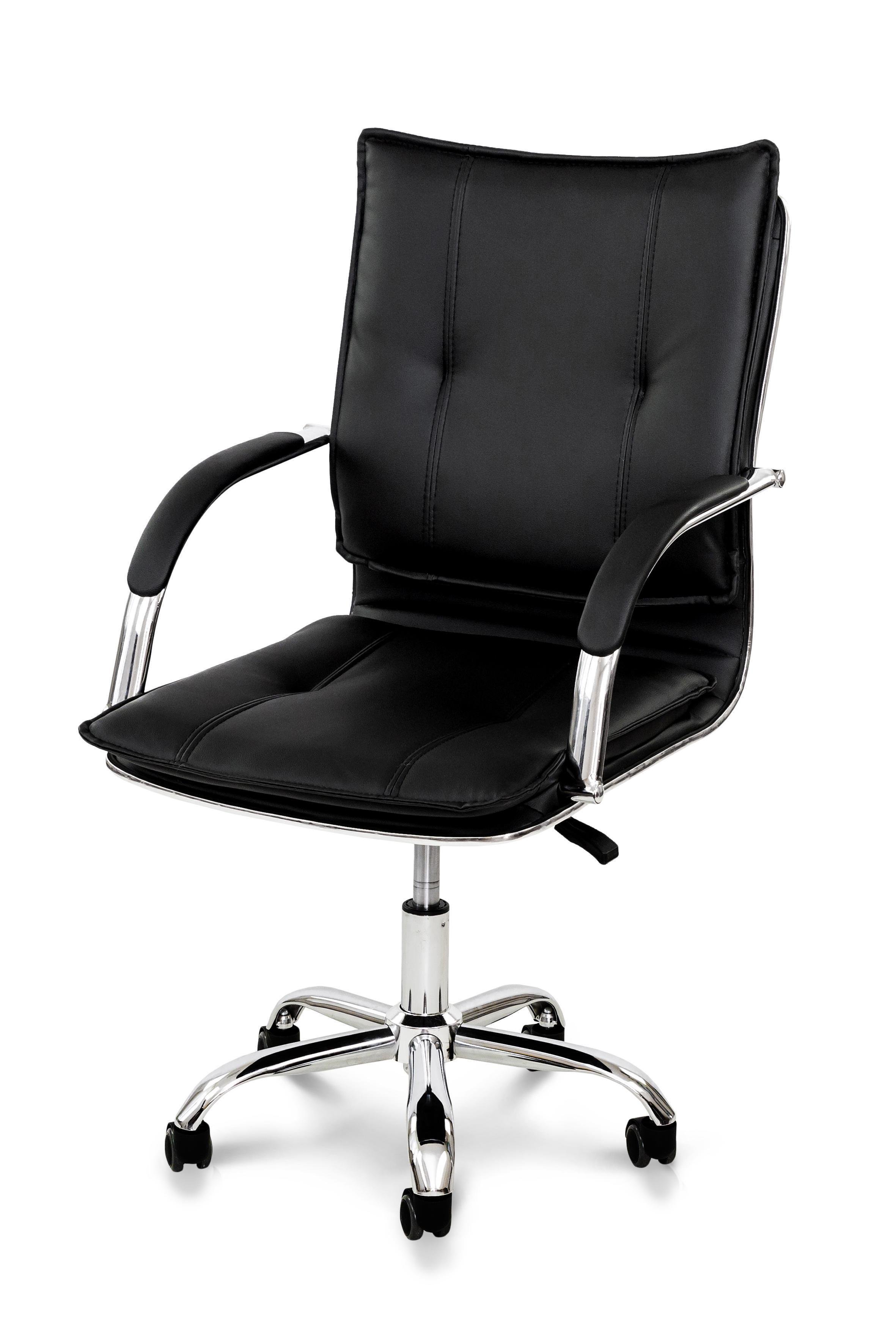 Офисное кресло Мікс Меблі Клик 490x910x480 мм Черный (GAА0055907) Офисное кресло Мікс Меблі Клик 490x910x480 мм Черный (GAА0055907)