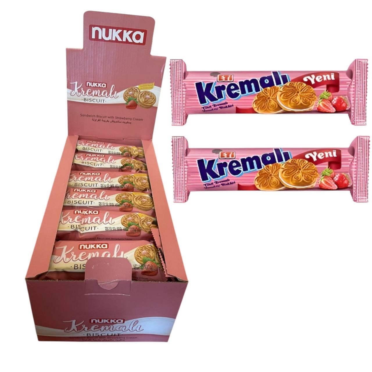 Печенье-сэндвич Nukka Vanilla Cream Ваниль 24 шт. 42 г (00000006461)
