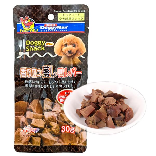 Лакомство для собак DoggyMan Steamed Duck Liver Bits утиная печень на пару (Z0119)