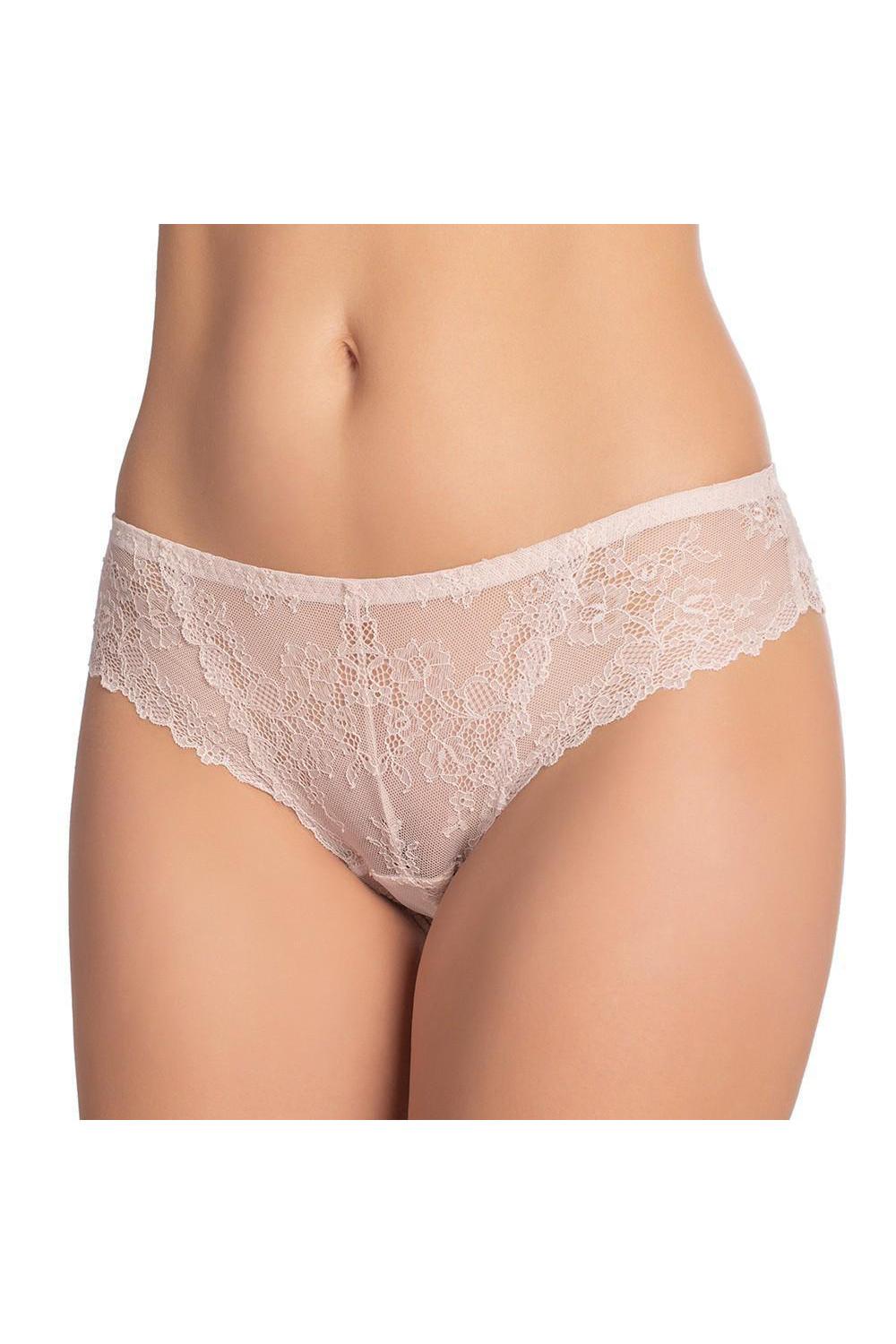 Труси женские танга Effetto Lingerie ELLEN 38/S Серебристый пион (001 27 03)