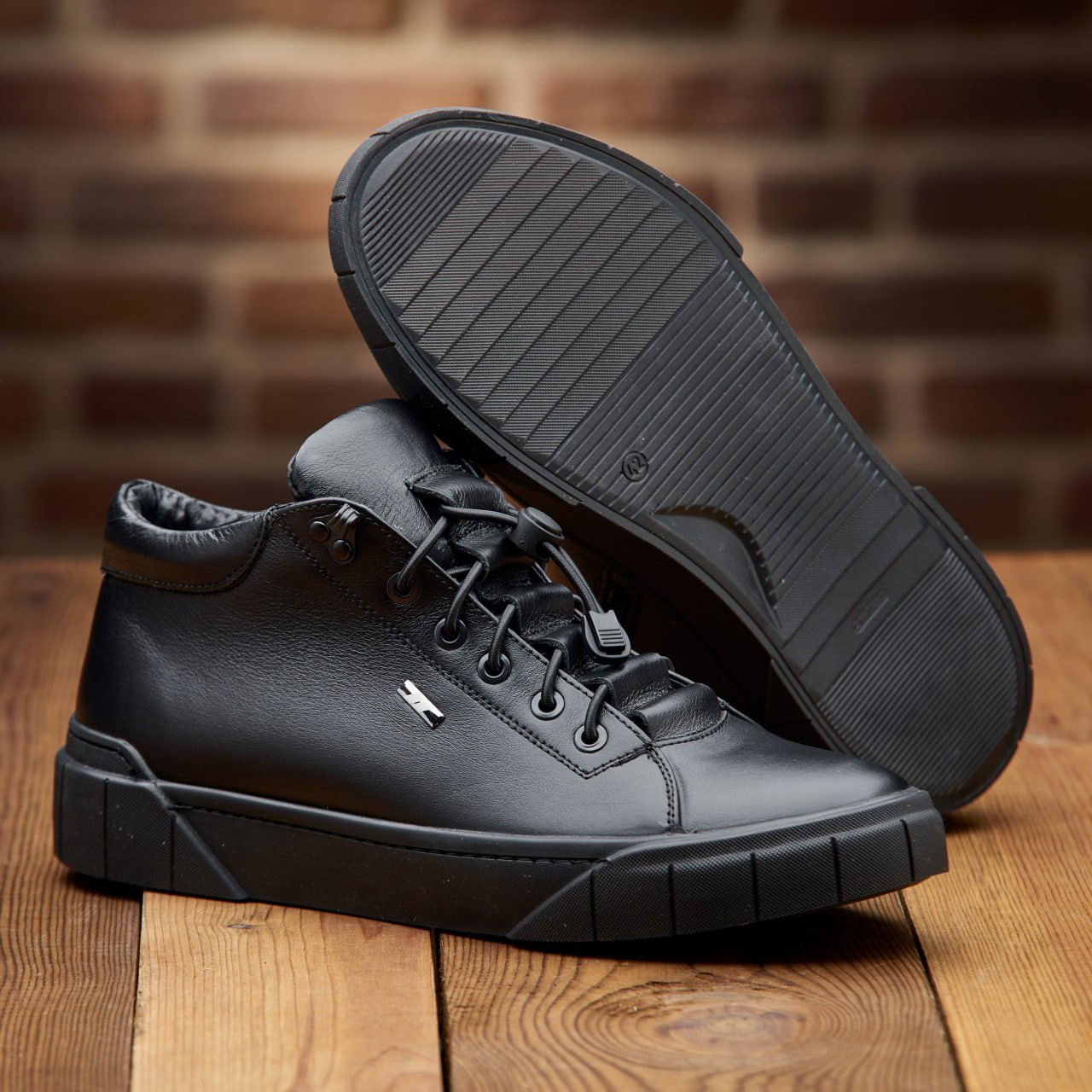 Черевики чоловічі зимові класичні на блискавці Barzoni р. 44 29 см Чорний (30241285) - фото 2 Черевики чоловічі зимові класичні на блискавці Barzoni р. 44 29 см Чорний (30241285) - фото 2