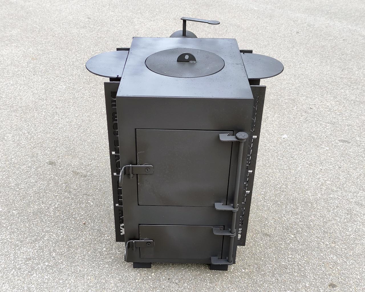 Буржуйка Kram-kovka Чебурашка 3 мм - фото 8