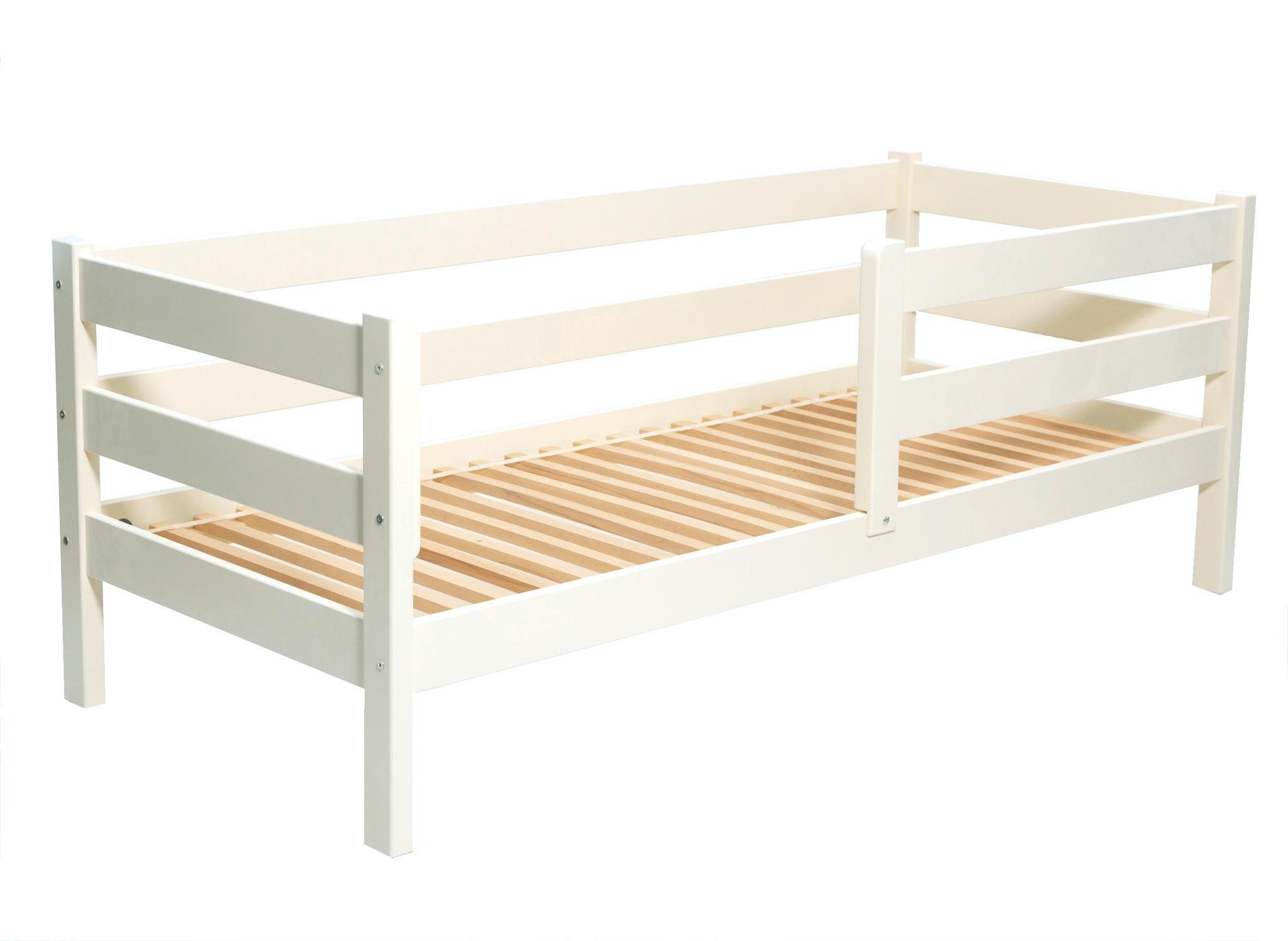 Ліжко підліткове Goydalka Montana 190x80 см Білий - фото 1