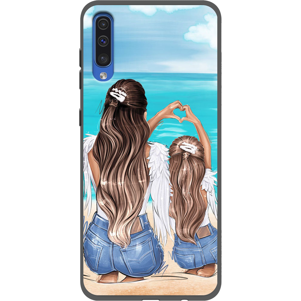 Чехол Boxface Samsung A505 Galaxy A50 Family Vacation Черный силикон (36417-up2380-36628)