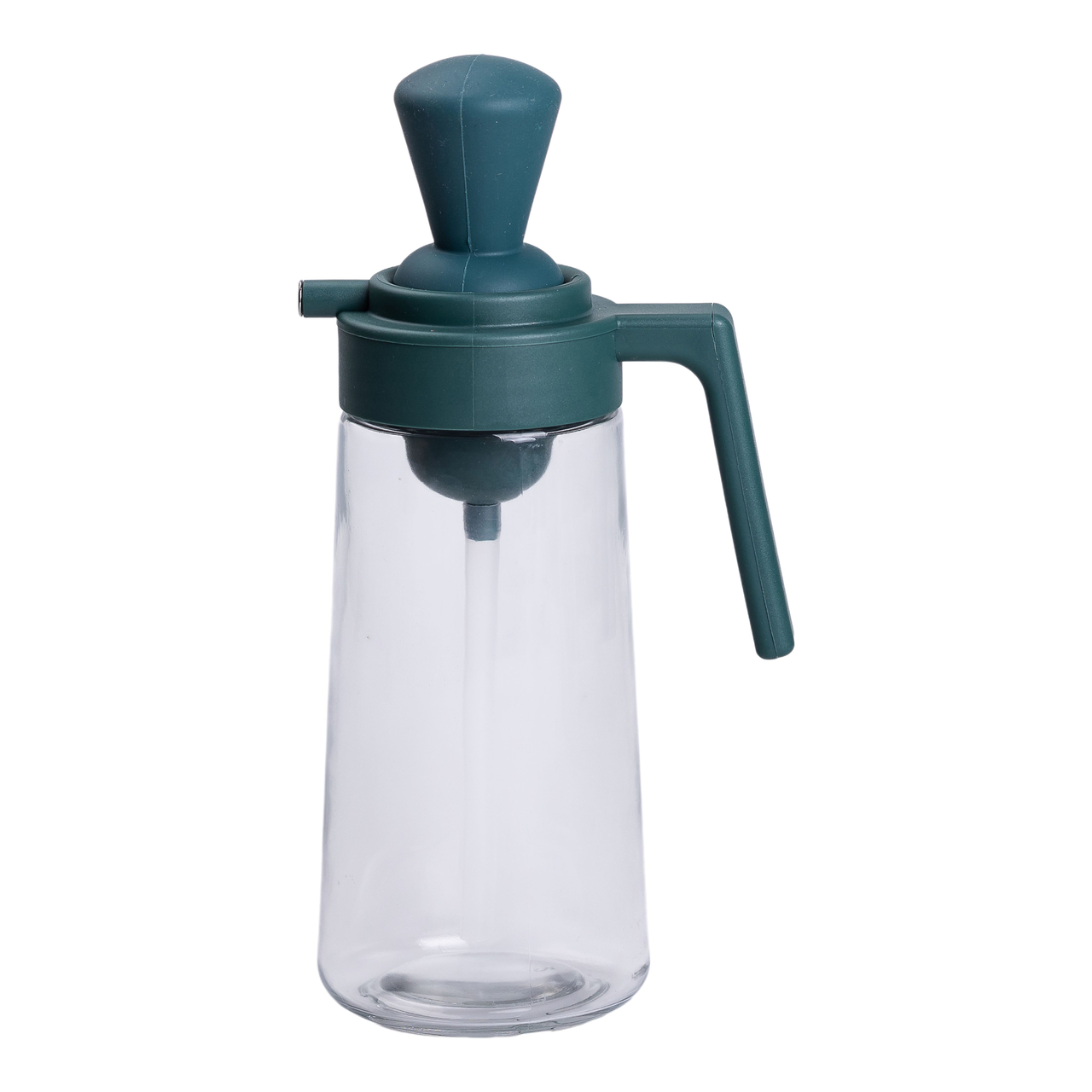 Пляшка для олії скляна 2в1 з дозатором та силіконовим пензликом 550 мл Зелений (HP-1351) - фото 1 Пляшка для олії скляна 2в1 з дозатором та силіконовим пензликом 550 мл Зелений (HP-1351) - фото 1