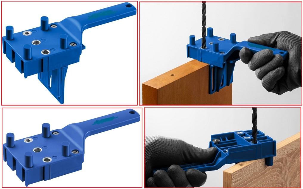 Кондуктор для свердління отворів під шканти 6/8/10 мм зі свердлом (23522318) - фото 5 Кондуктор для свердління отворів під шканти 6/8/10 мм зі свердлом (23522318) - фото 5