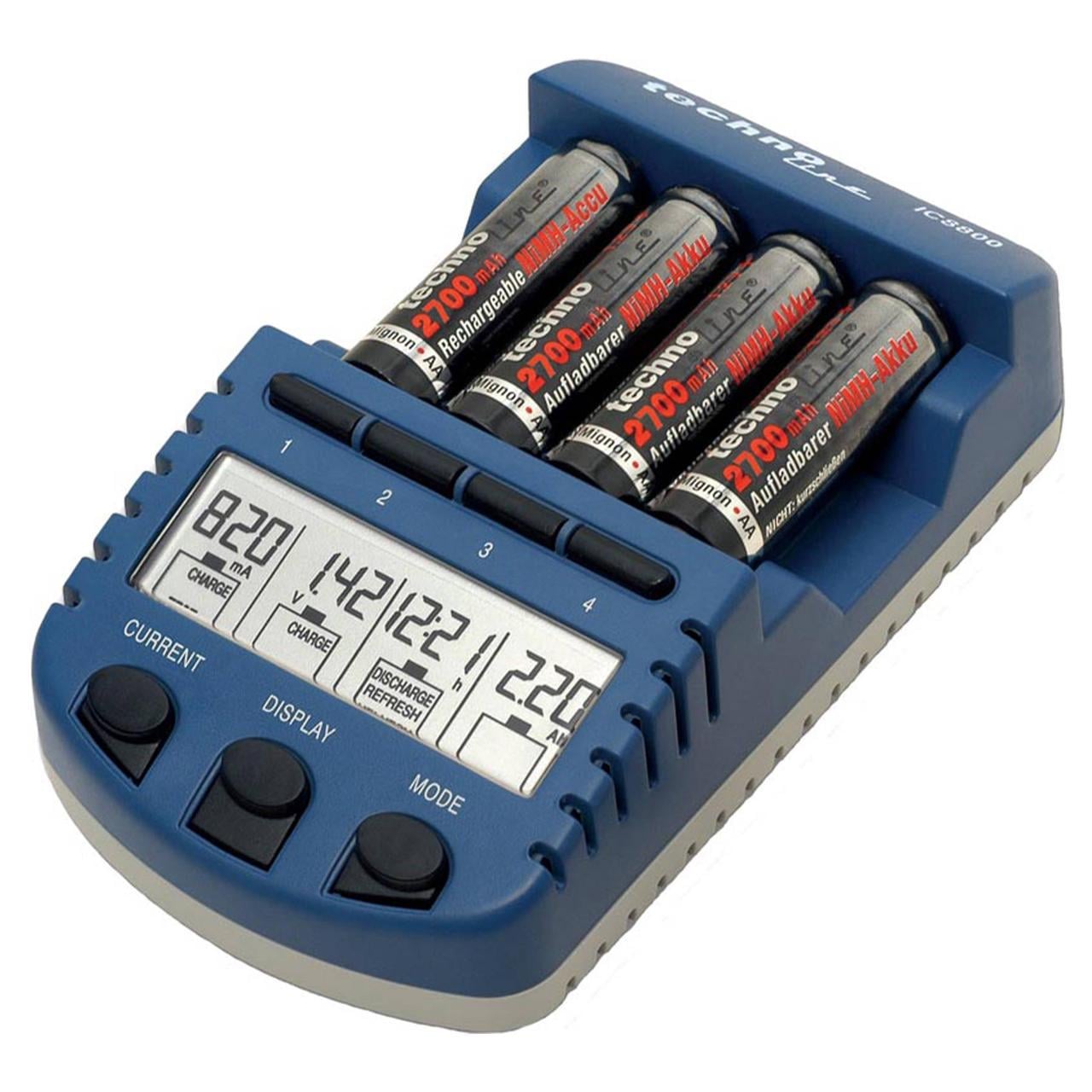 Зарядное устройство Technoline BC1000 SET и аккумулятори (BC1000) Зарядное устройство Technoline BC1000 SET и аккумулятори (BC1000)