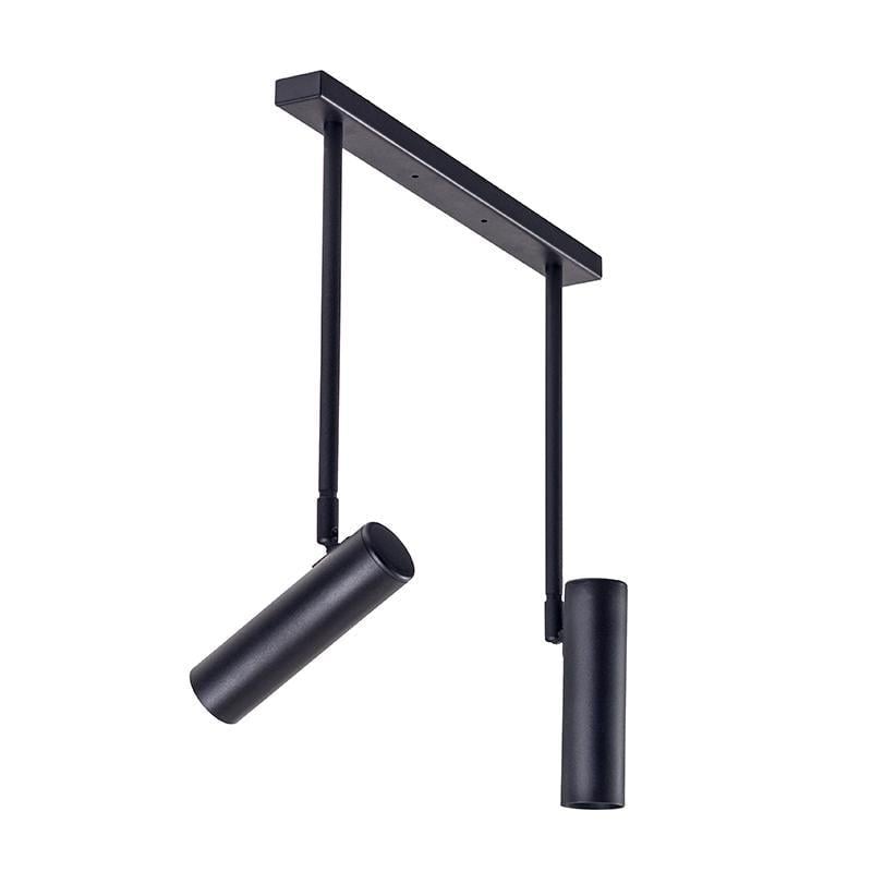 Светильник потолочный Atmolight Pelikan С180-2 1419 на две лампы Черный