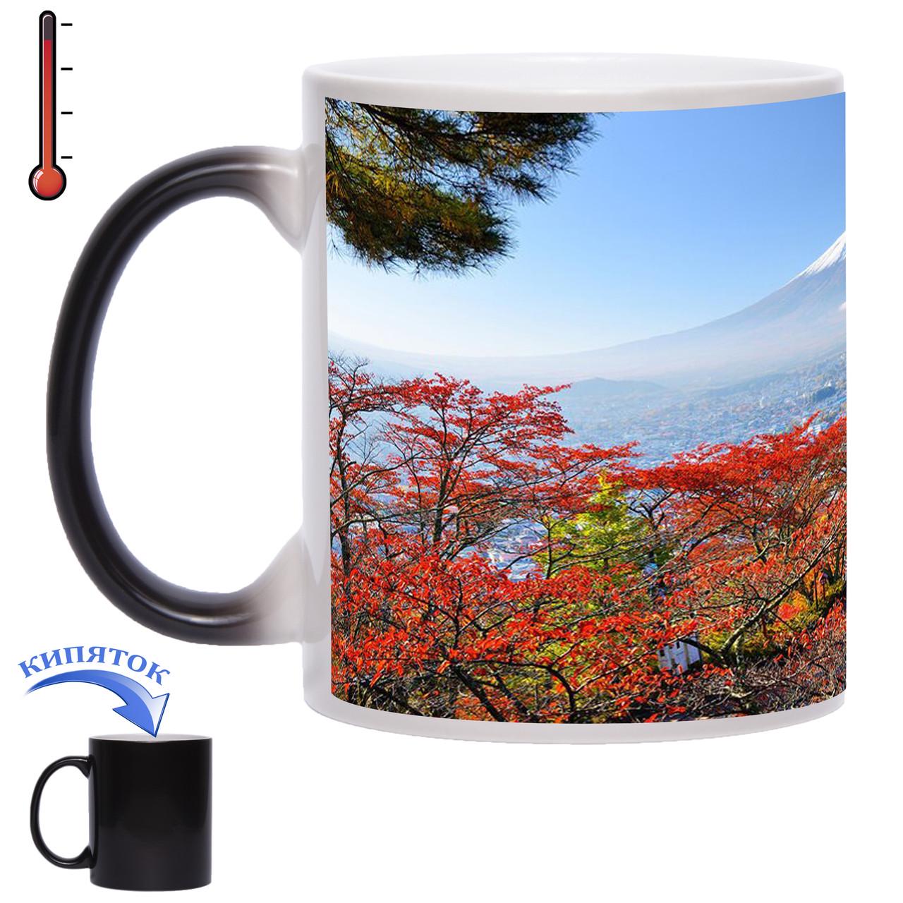 Чашка хамелеон Осінній Кіото 330 мл (new00140) - фото 4 Чашка хамелеон Осінній Кіото 330 мл (new00140) - фото 4