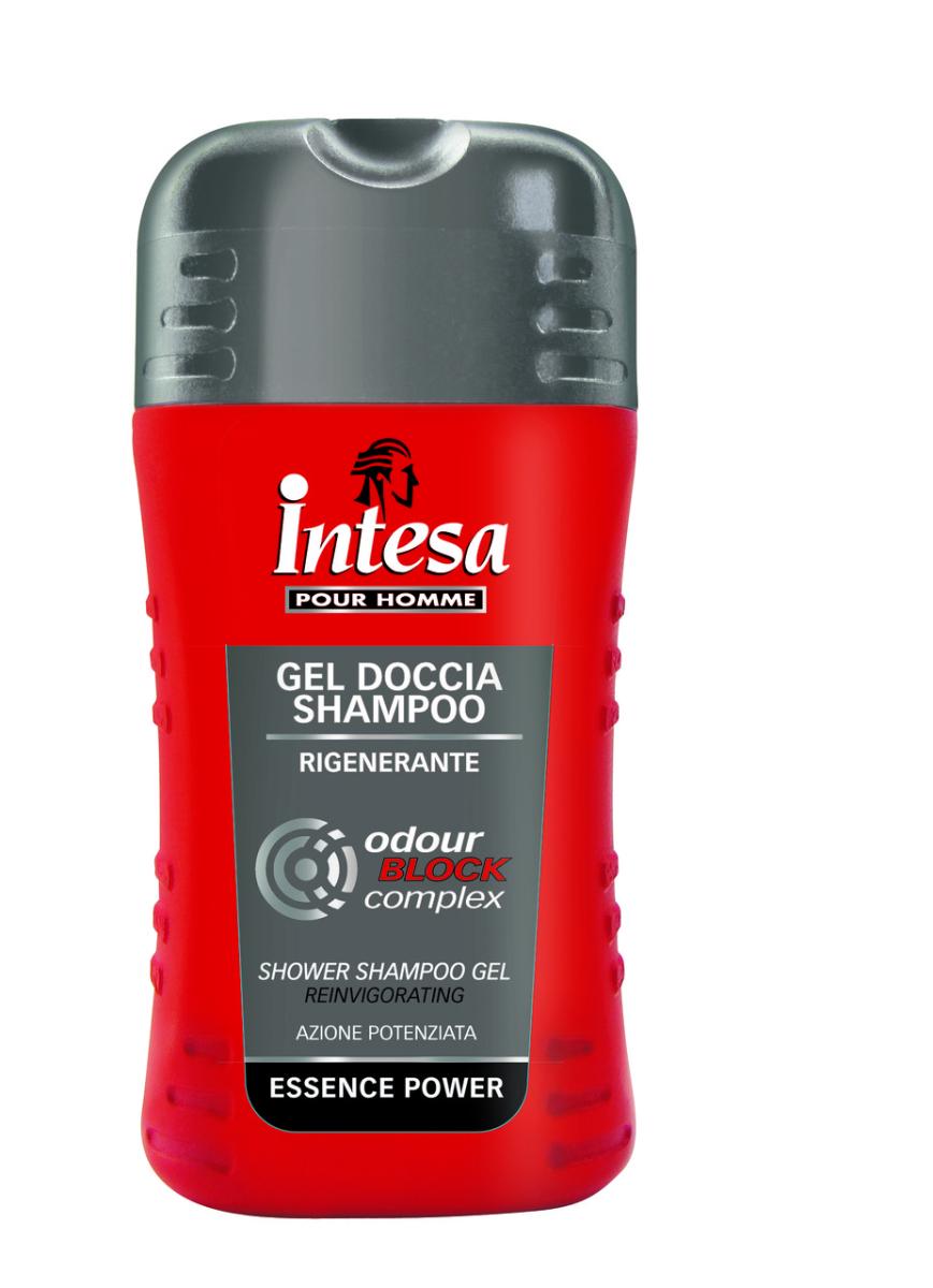 Шампунь-гель для душа Intesa Pour Homme Bath Shower Shampoo Odour Block 250 мл (12383)