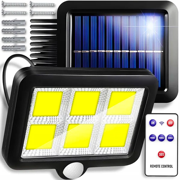 Ліхтар вуличний BK-128-6COB на сонячній батареї з пультом (21900451)