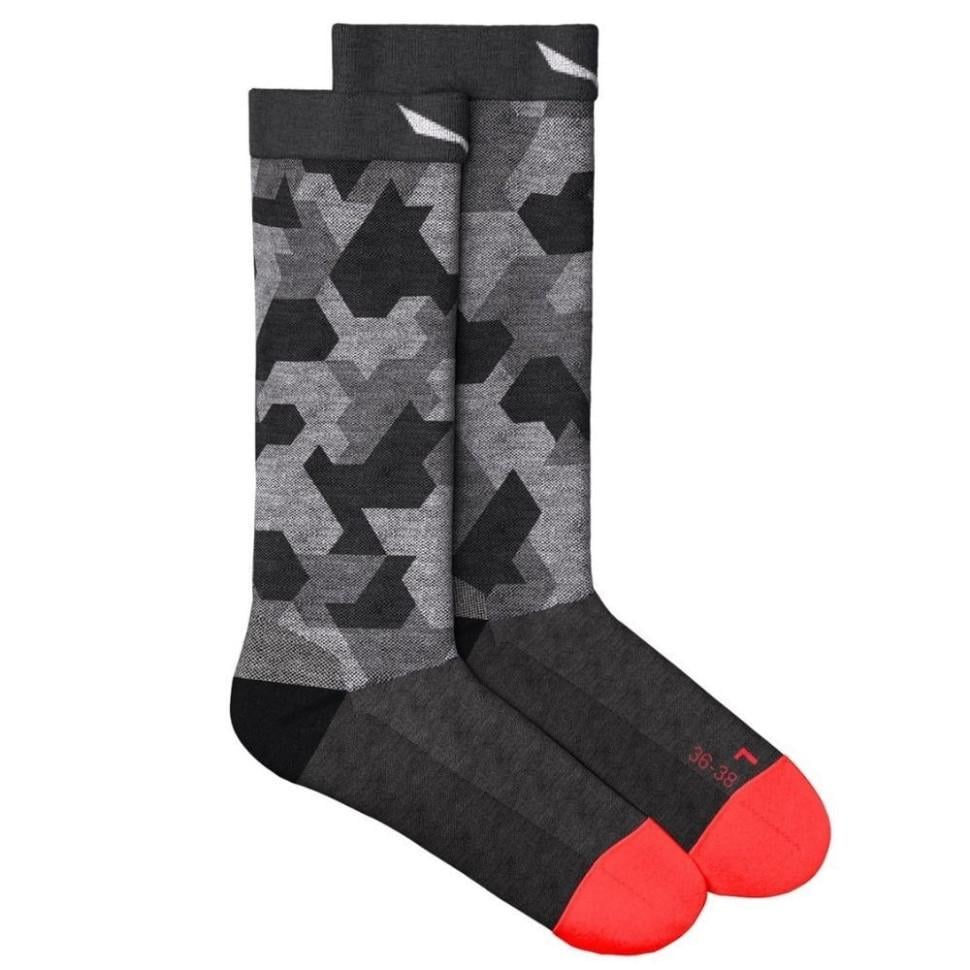 Термошкарпетки Salewa PEDROC CAMO AM W CREW Sock 69038 0911 р. 39-41 Помаранчевий (91374)
