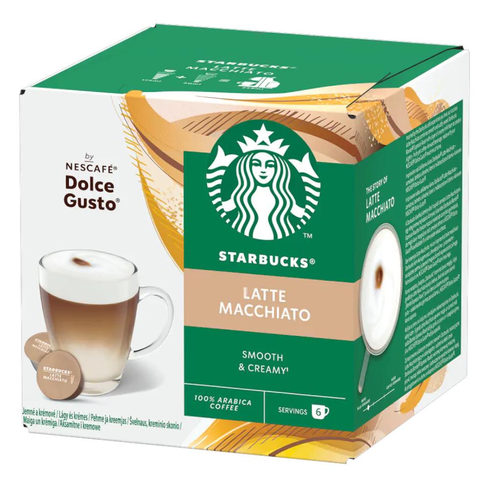 Кофе в капсулах STARBUCKS Nescafe Dolce Gusto Latte Macchiato 12 шт. - фото 2