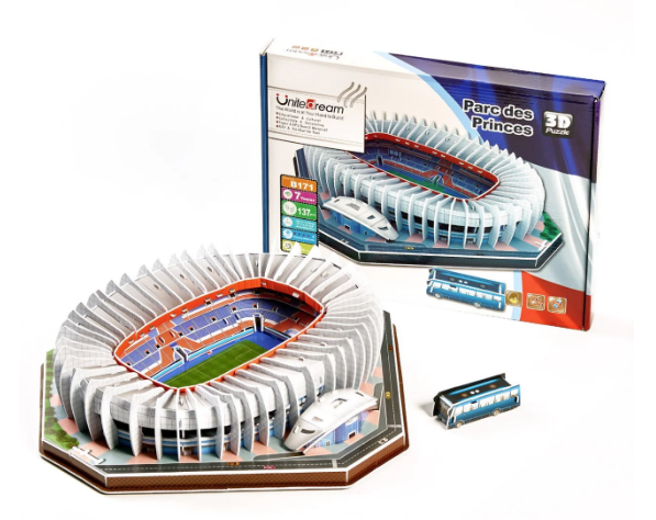 3D пазли Parc des Princes стадіон Парі Сен-Жермен - фото 2