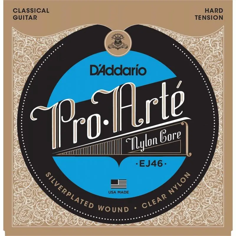 Струны D'Addario Pro Arte EJ46 Hard Tension для классической гитары нейлон