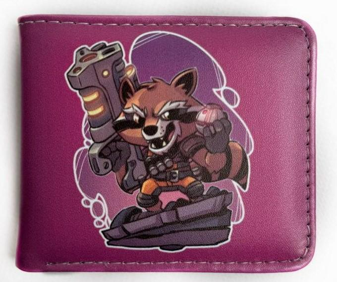 Кошелек детский Марвел-Енот Ракета (WB-1013)