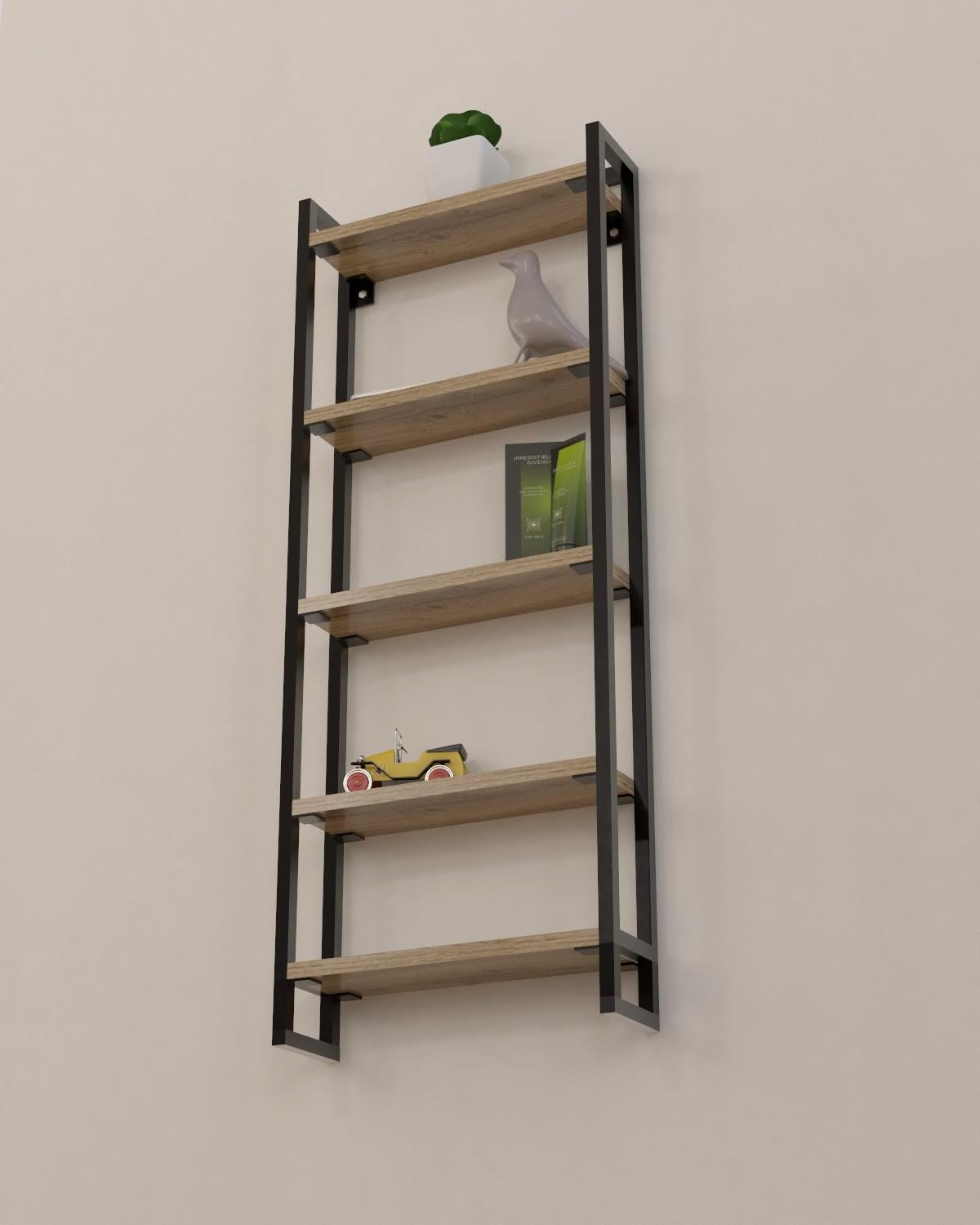 Полка-стеллаж для мелочей EcoLoft Тарис DSP-1470-1 в стиле лофт Дуб Аппалачи (35281751)