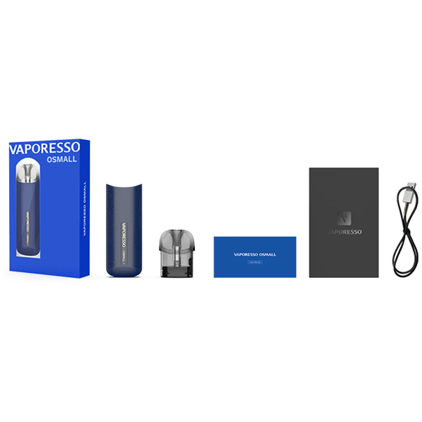 Pod-система Vaporesso OSMALL Pod Kit 350 mAh 2 мл Grey (2504-7) - фото 2