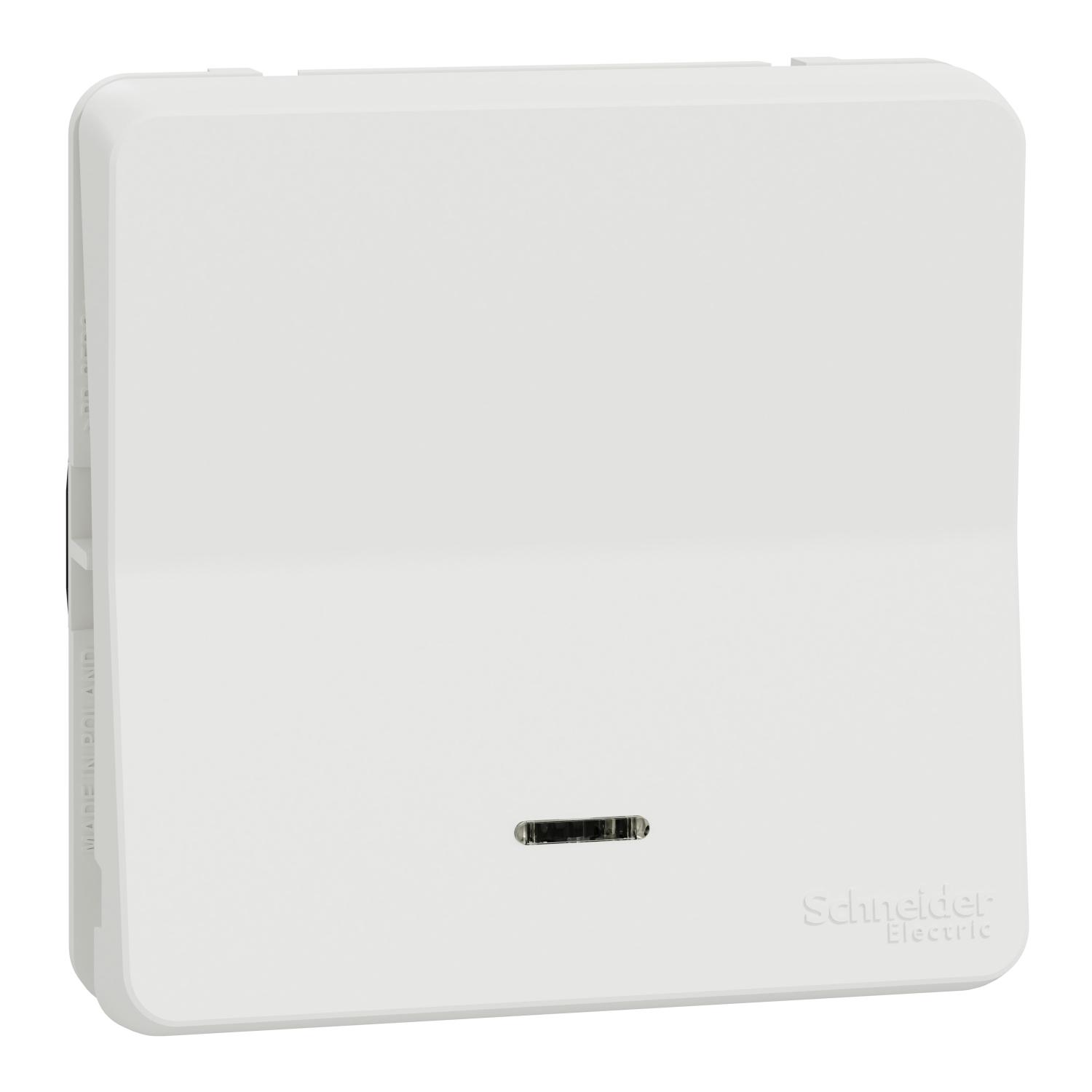 Механизм переключателя Schneider Electric Mureva Styl с подсветкой IP55 ABS Белый (MUR39024) Механизм переключателя Schneider Electric Mureva Styl с подсветкой IP55 ABS Белый (MUR39024)