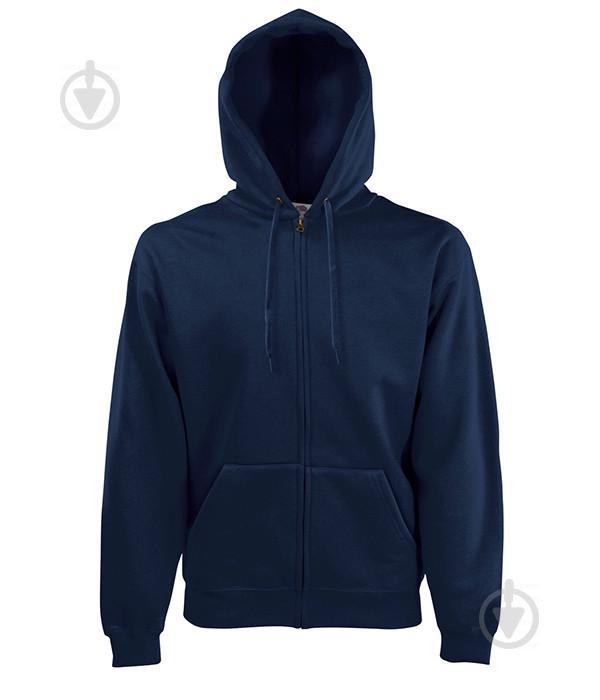 Толстовка Fruit of the Loom Classic меблевий sweat jacket XL Темно-Синій (0620620AZXL)