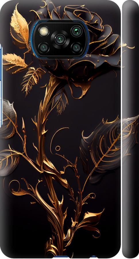 Чехол на Xiaomi Poco X3 Pro Роза 3 (5552m-2938-42517)