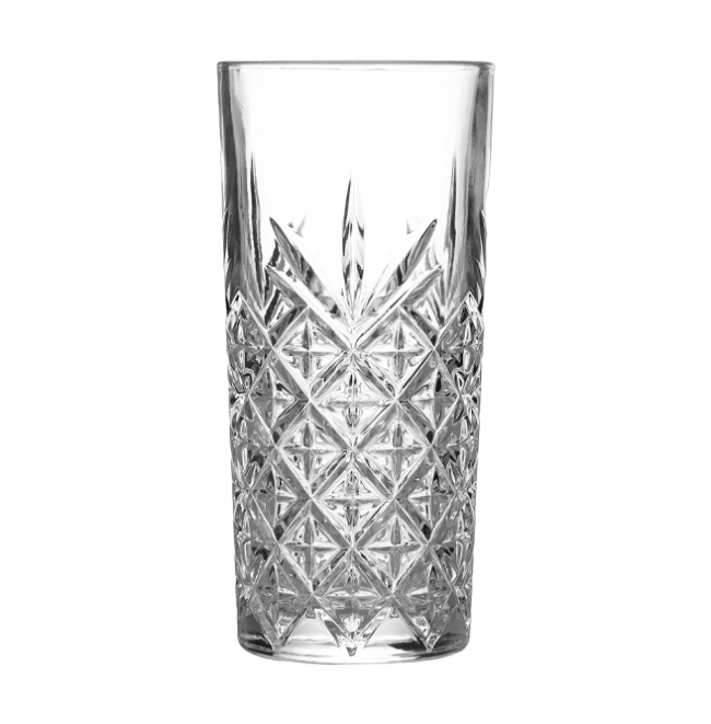 Набор высоких стаканов Helios Оксфорд для коктейлей 380 мл 6 шт. (BM814BLC)