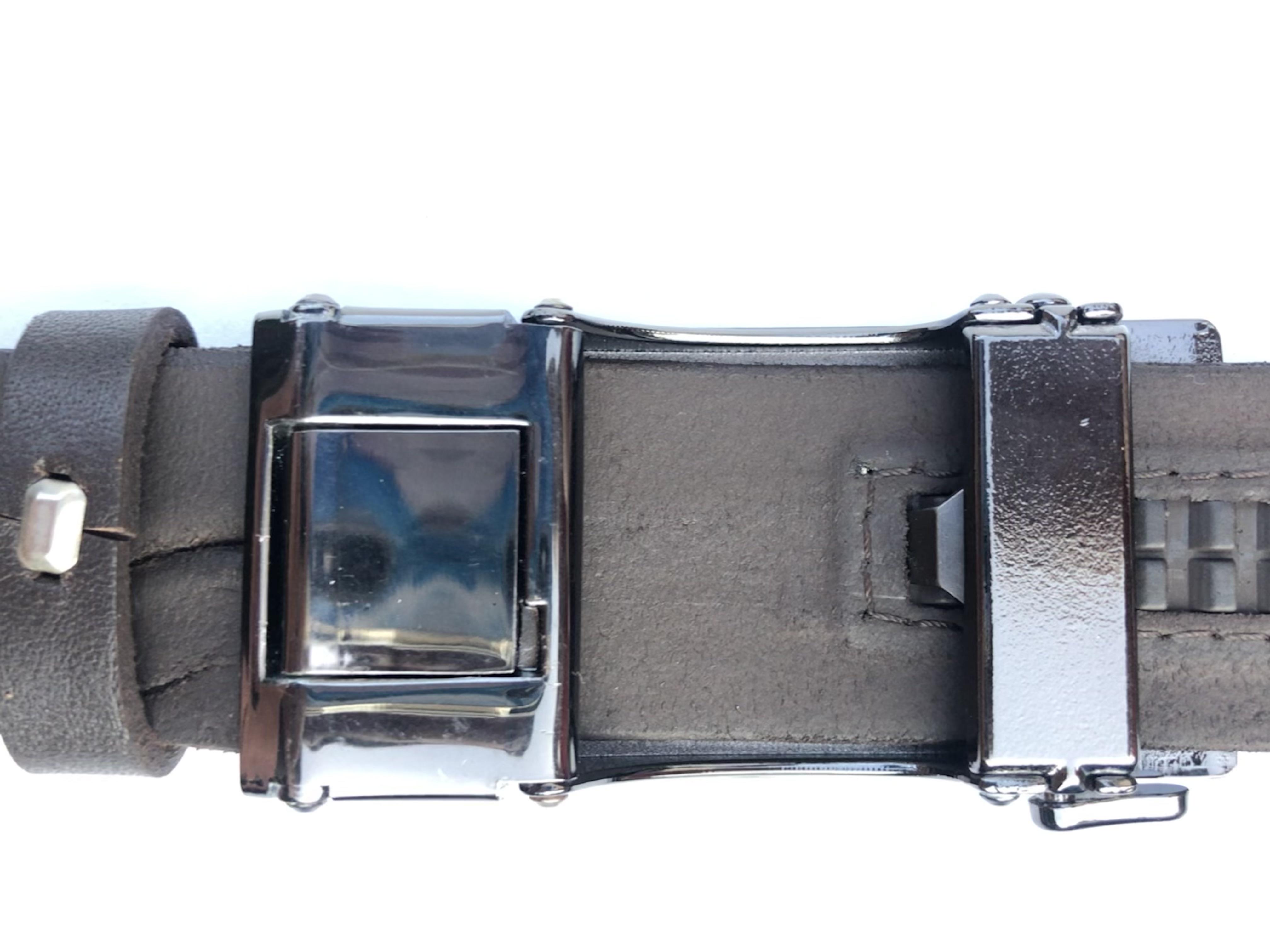 Ремень мужской Samurai Jeans из кожи Коричневый - фото 4 Ремень мужской Samurai Jeans из кожи Коричневый - фото 4