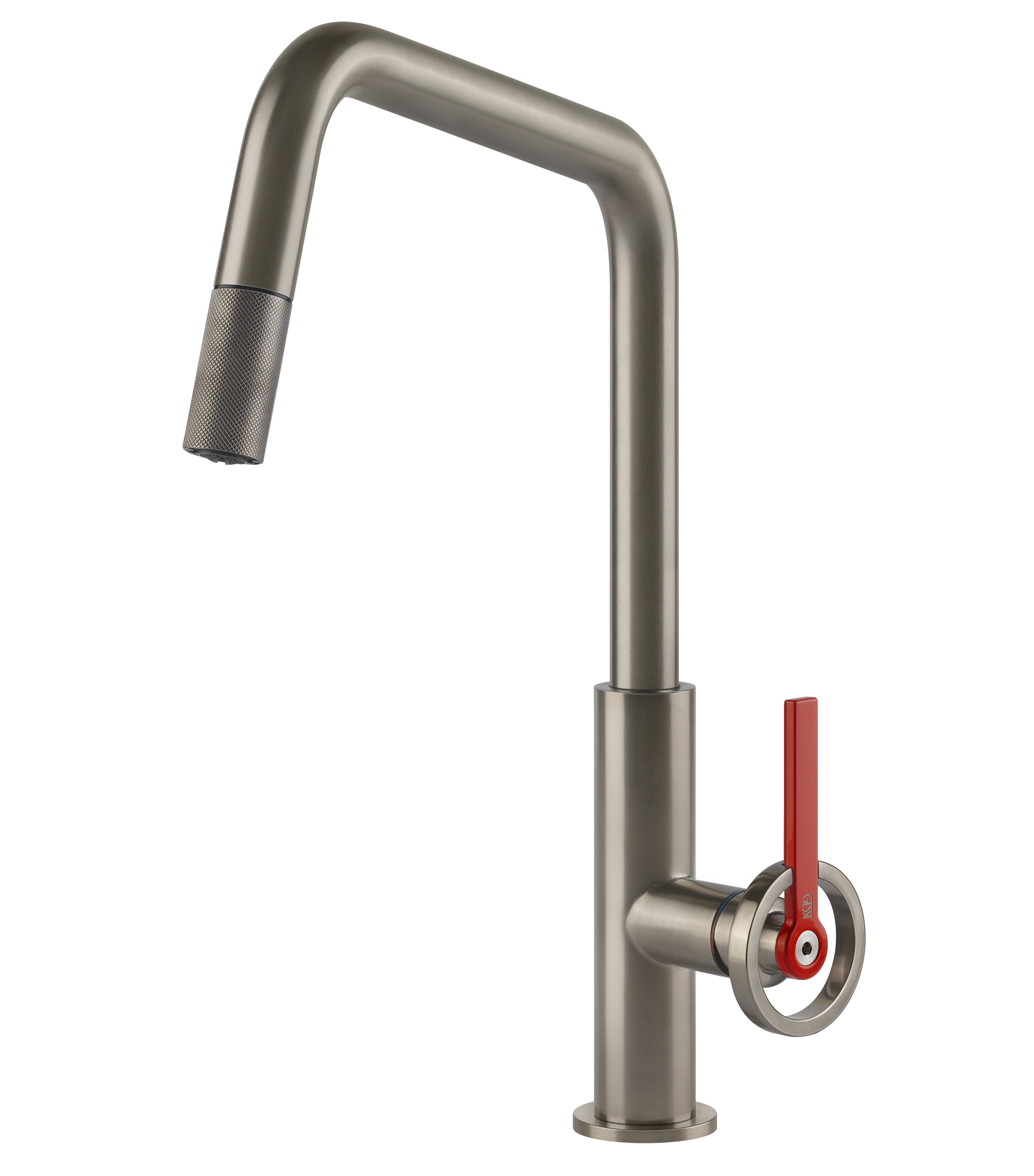 Смеситель кухонный Gessi Officine Volantino Нержавеющая сталь (60203#149)