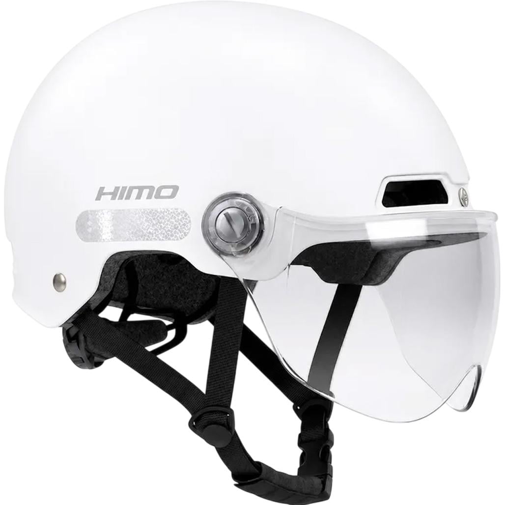Шлем с узором HIMO Helmet E1 M/L 57-61см White