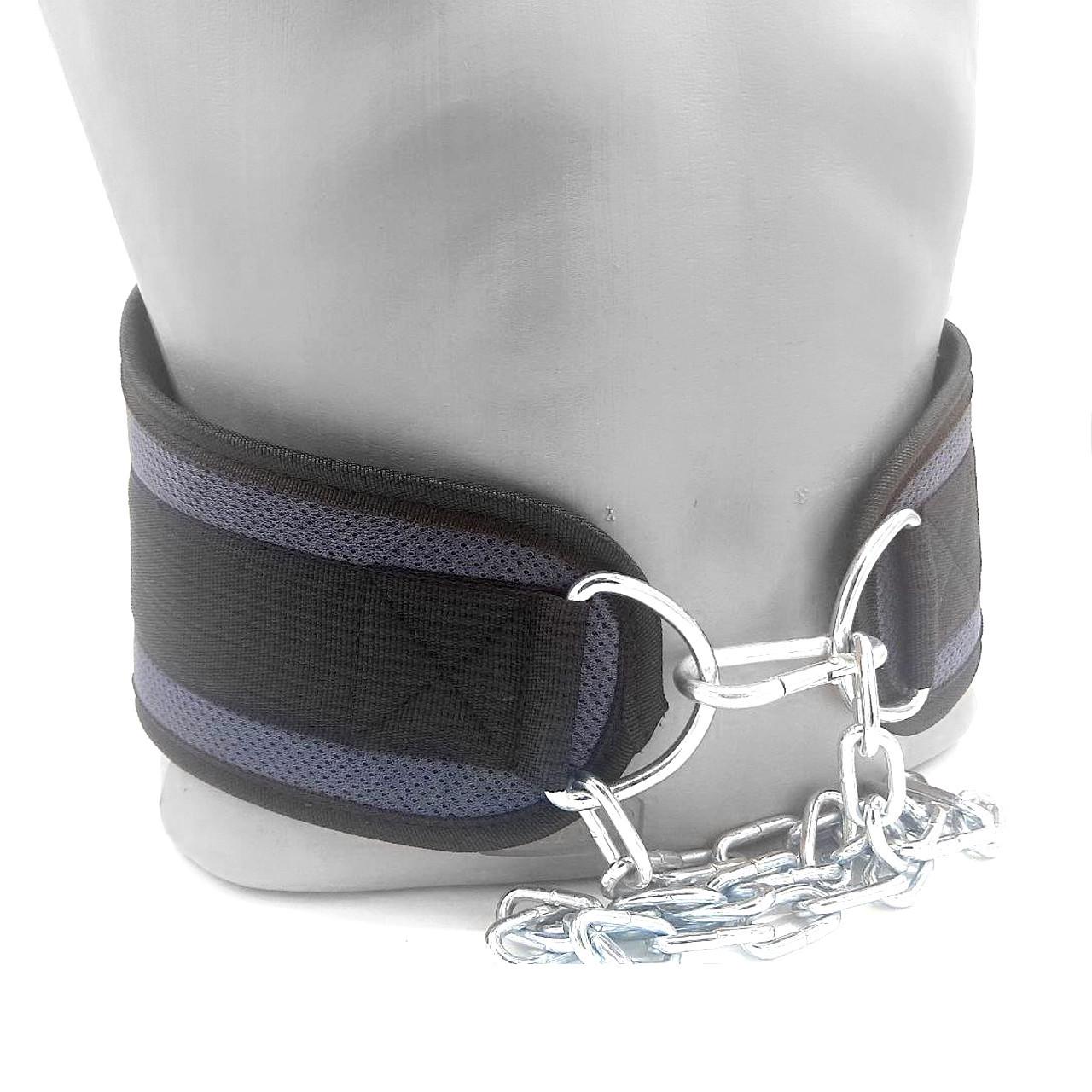 Пояс для обременений с цепью MadMaxMFA-290 неопреновый Dark grey/Orange (A-012690) - фото 6 Пояс для обременений с цепью MadMaxMFA-290 неопреновый Dark grey/Orange (A-012690) - фото 6