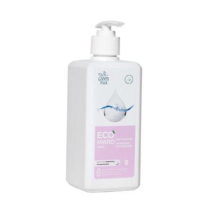 Мыло натуральное жидкое оливково-ланолиновое Green Max 500 мл (1089775492)