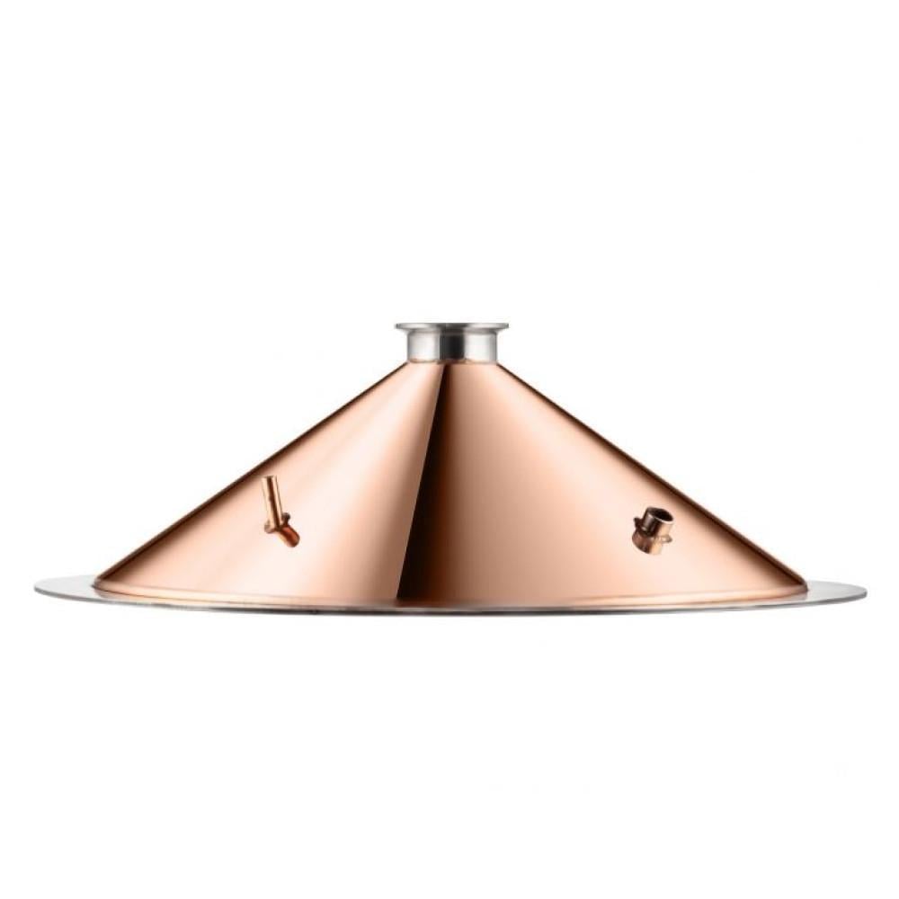 Крышка купольная Смакуй медная для емкости кламп (597010)