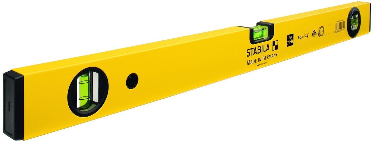 Рівень Stabila 70W 02475 80 см Жовтий (10-9-322)