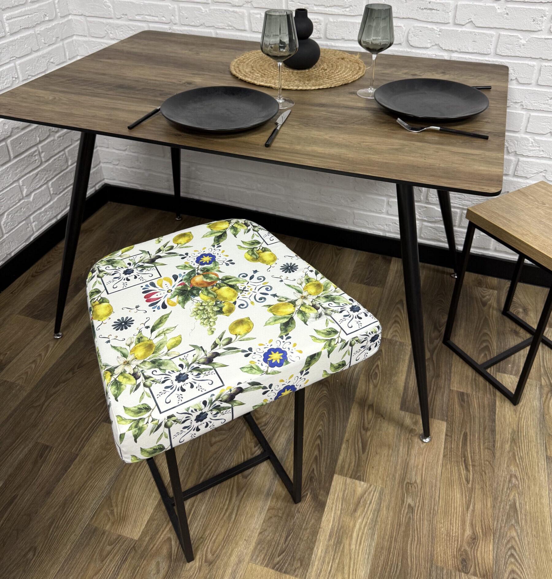 Сиденье Comfort Home Lemon на стул панама 40х40х3 см
