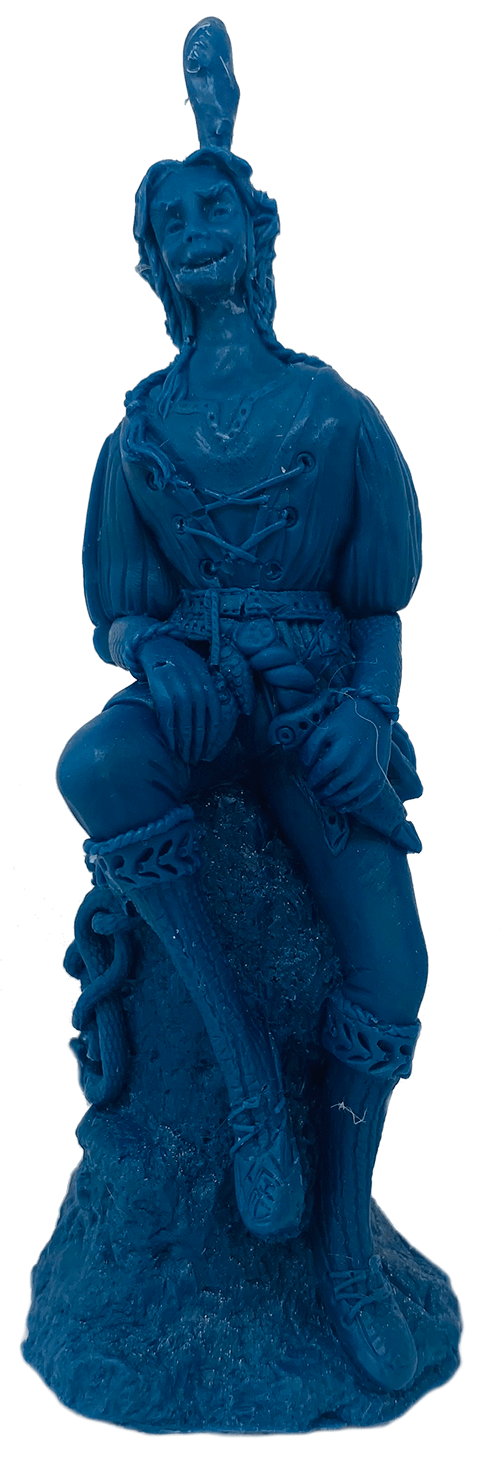 Свічка Локі Синій (1543)