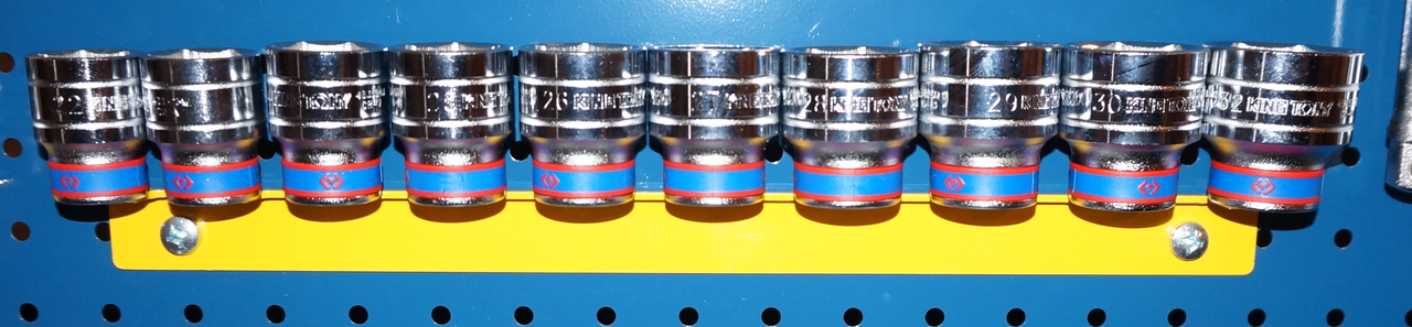 Держатель для головок 1/2 10 ед. (29586542)