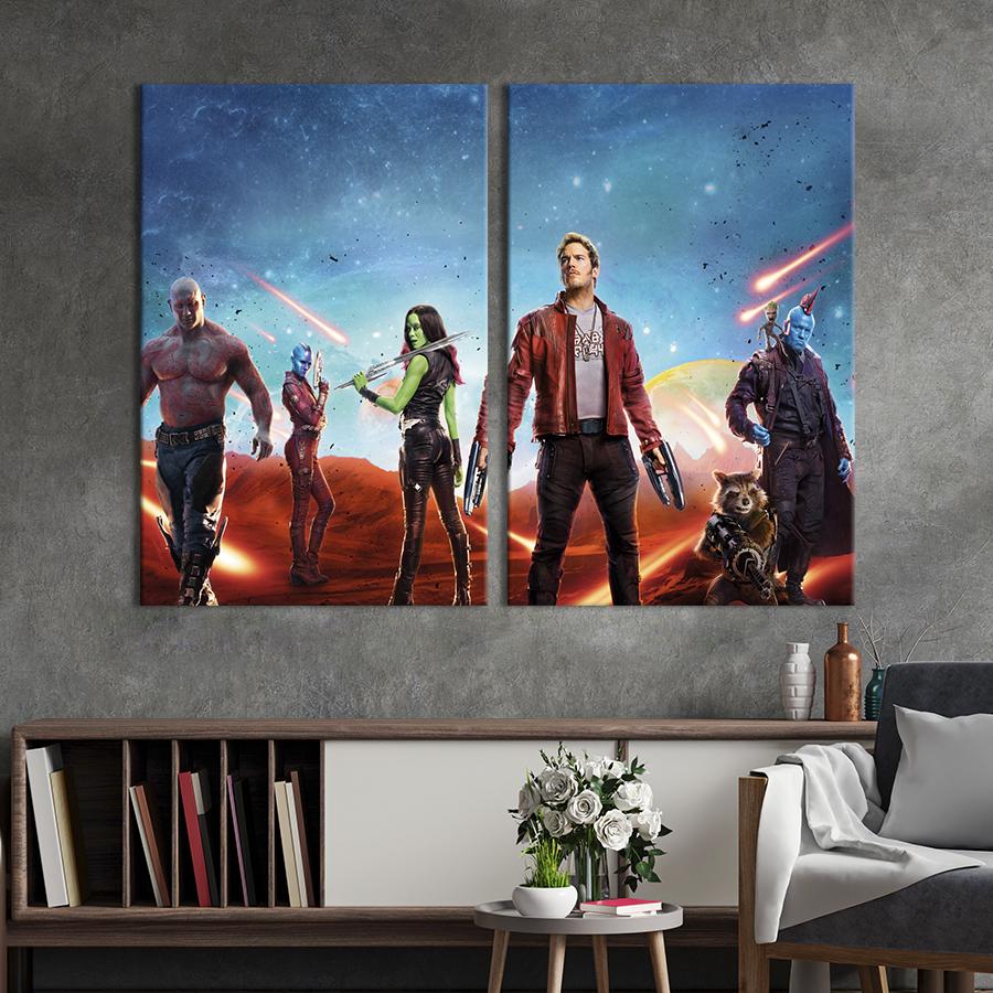 Картина на холсте Guardians of the Galaxy Vol. 2 165x122 см (1485-2)