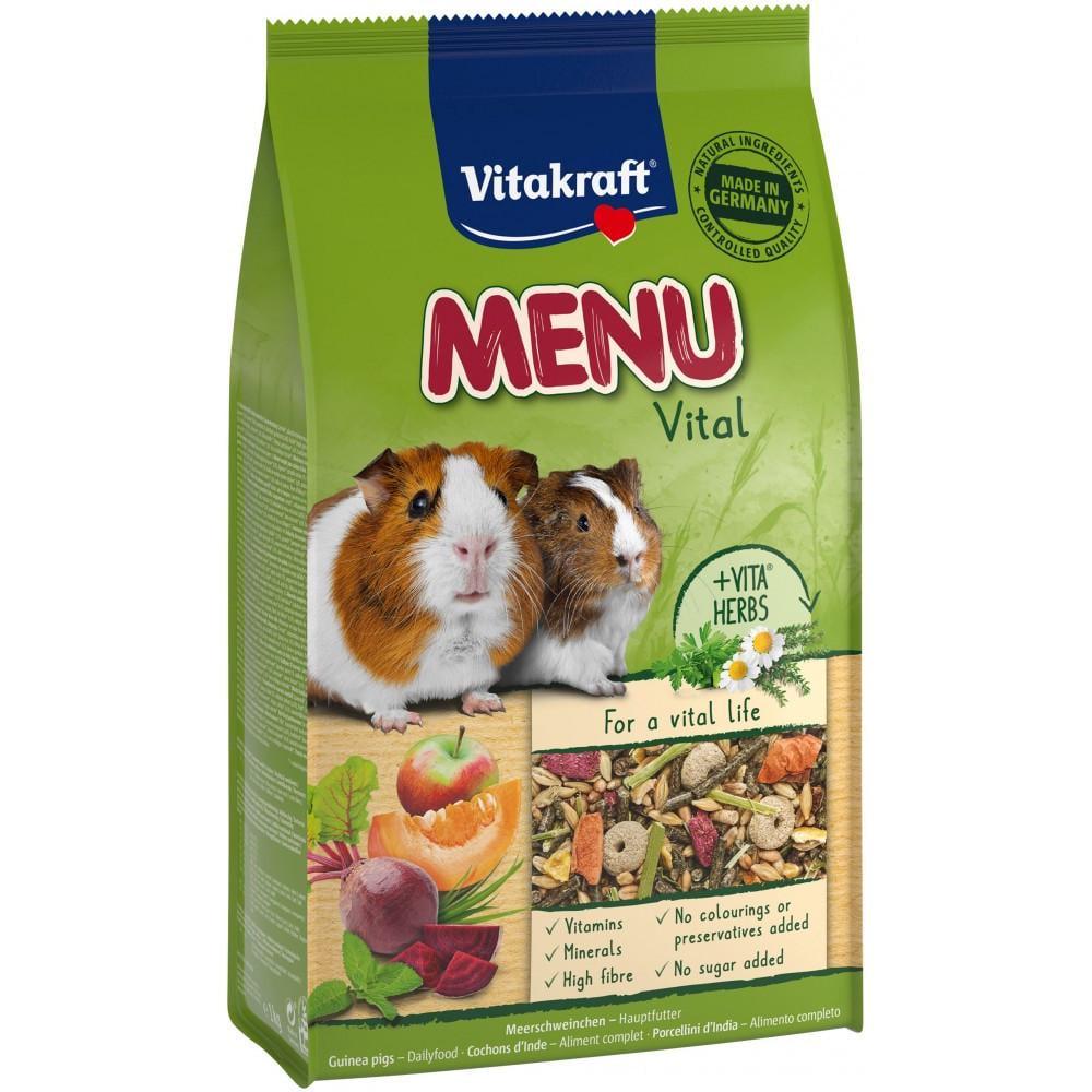 Корм Vitakraft Premium Menu Vital для декоративних гризунів та морських свинок 1 кг (4008239703972)