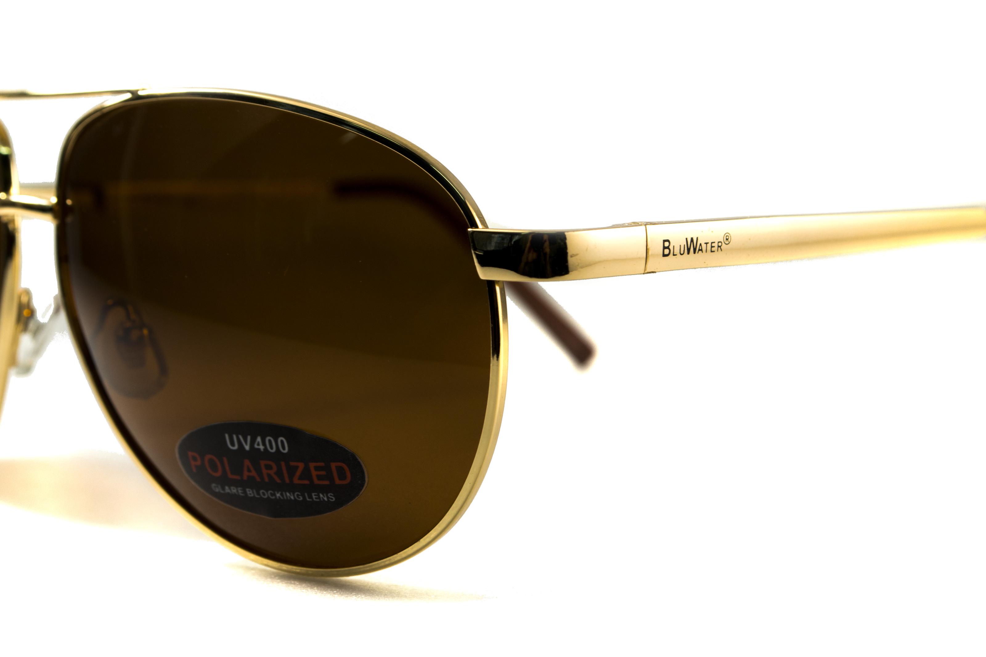 Окуляри поляризаційні BluWater AirForce Gold Polarized Коричневий - фото 8