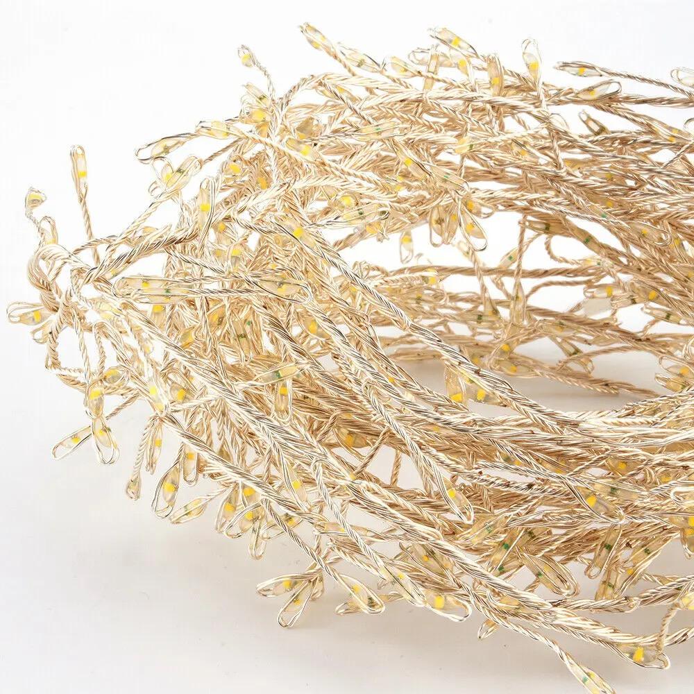 Гірлянда-павутиння Роса Мішура від мережі 6 м (1235)