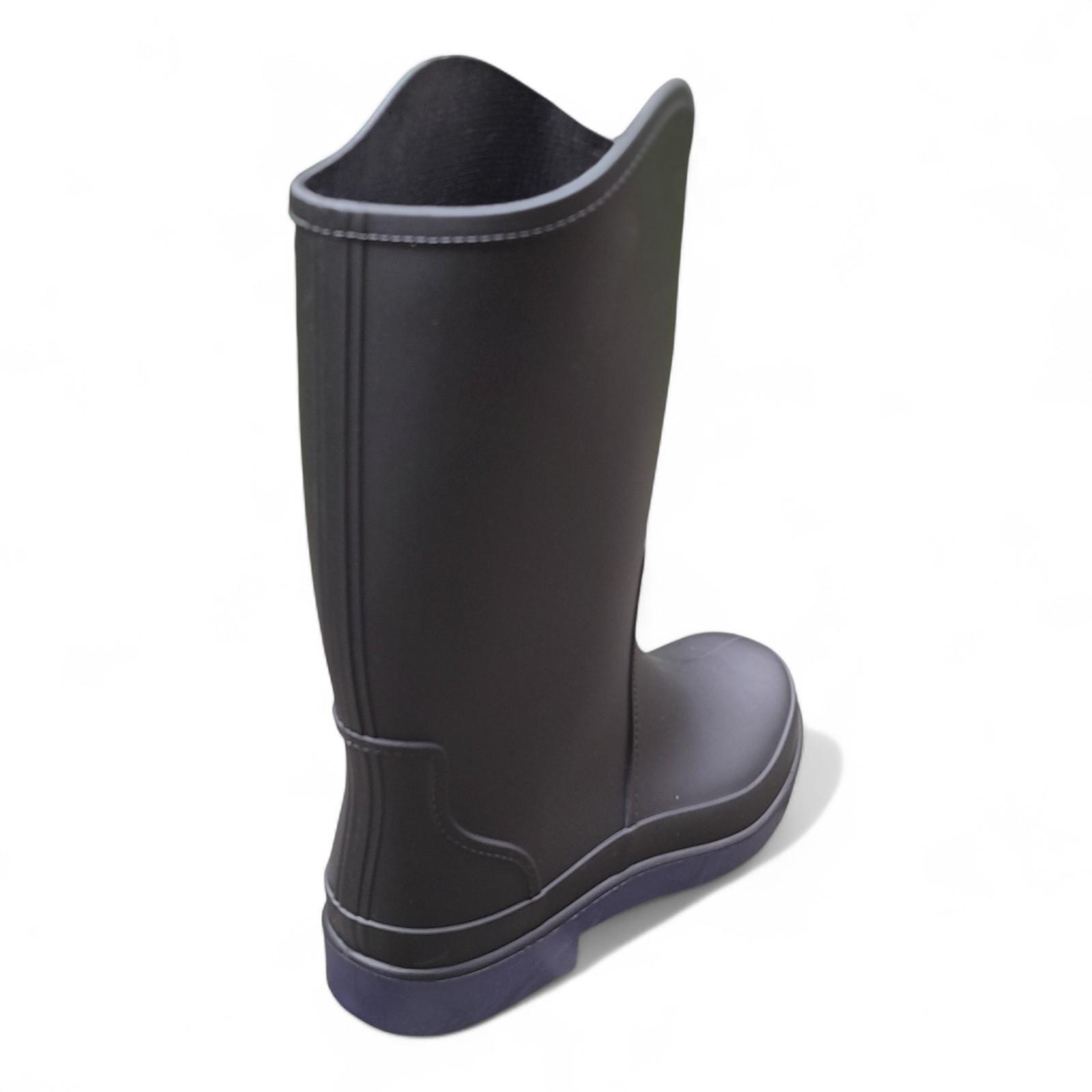 Сапоги резиновые женские dagostyle р. 37 24 см Черный (2770373692) - фото 4 Сапоги резиновые женские dagostyle р. 37 24 см Черный (2770373692) - фото 4