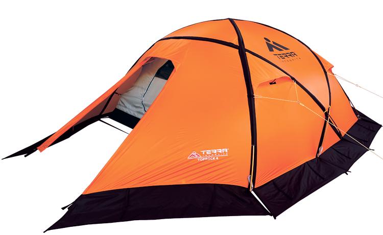 Намет Terra Incognita TopRock 4 Помаранчевий (TI-TPRK4O) - фото 5 Намет Terra Incognita TopRock 4 Помаранчевий (TI-TPRK4O) - фото 5