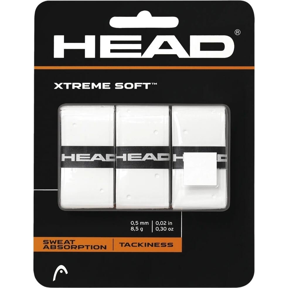 Обмотка для ракеток Head XTREMESOFT OVERGRIP 3 шт. Белый (285-104) Обмотка для ракеток Head XTREMESOFT OVERGRIP 3 шт. Белый (285-104)
