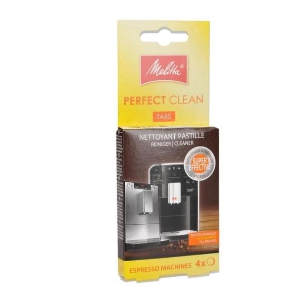 Таблетки для удаления кофейных масел Melitta Perfect Clean 1686-0118 4 шт. (H029943)