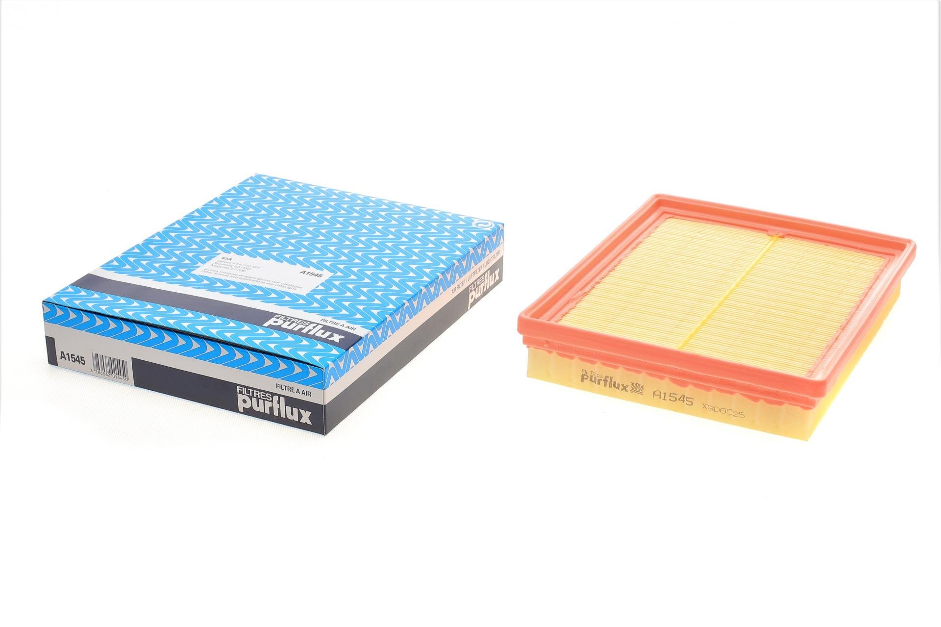 Фильтр воздушный PURFLUX для Kia Carens 1,6/2,0 16V 06-13- (A1545)