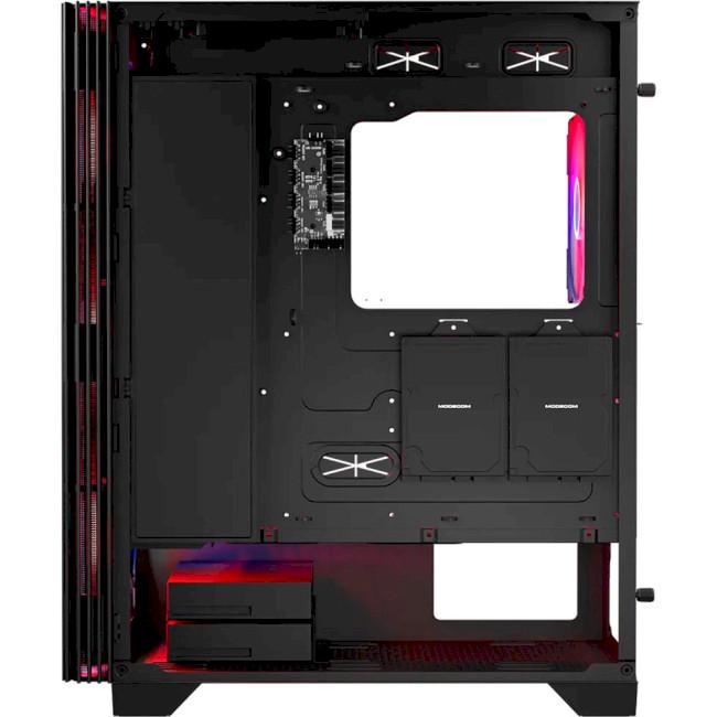 Корпус для ПК Modecom Mistral ARGB Flow Midi-Tower ATX no PSU Черный (AT-MISTRAL-MG-10-00ARGB-0) - фото 5