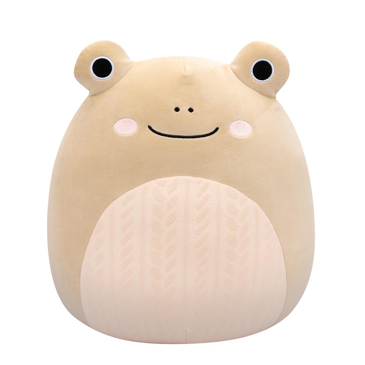 М'яка іграшка SQUISHMALLOWS Жабка Де Вітт 30 см (SQCR06687-ks)