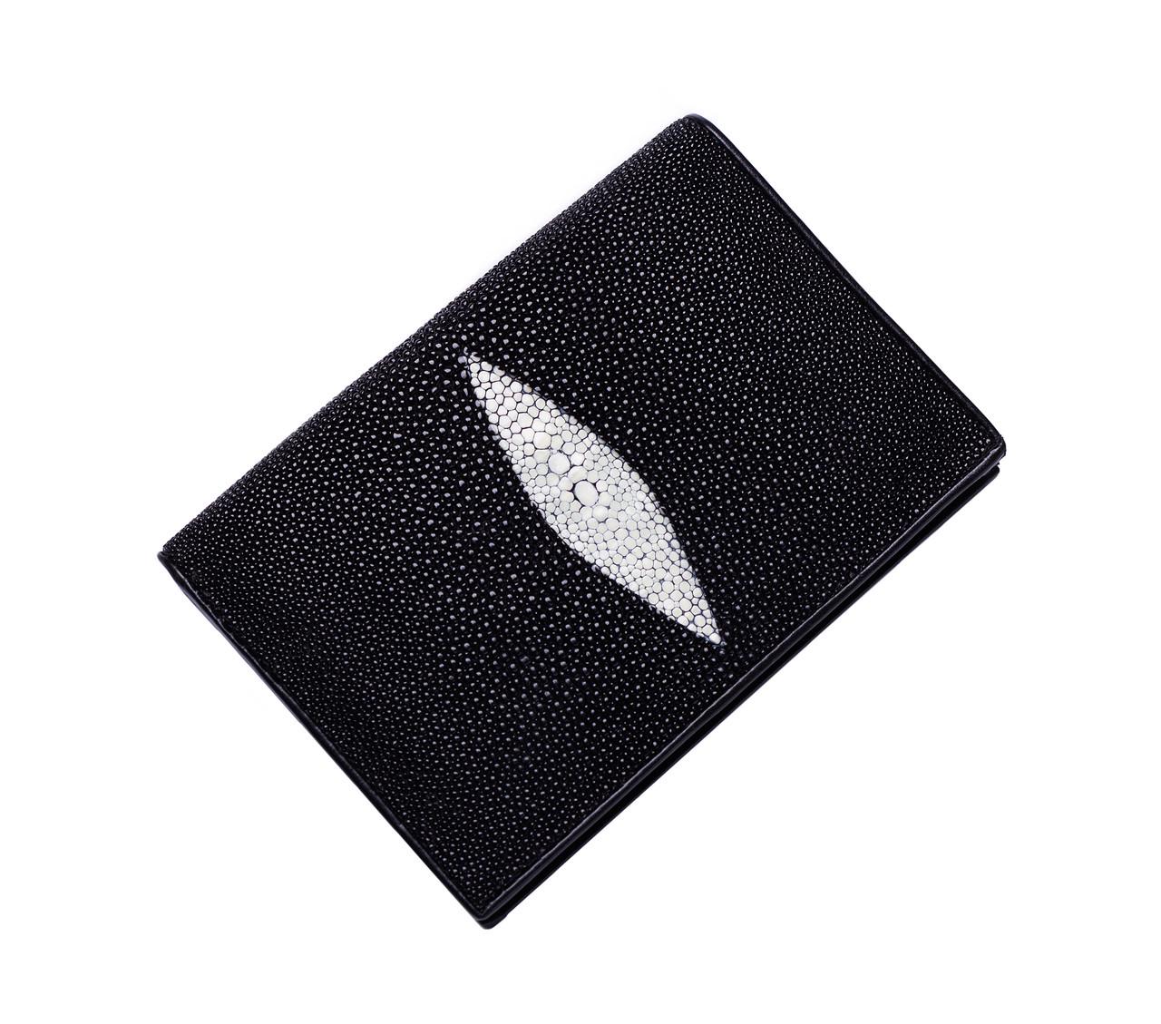 Обложка для паспорта  Ekzotic Leather Черный (stp01)