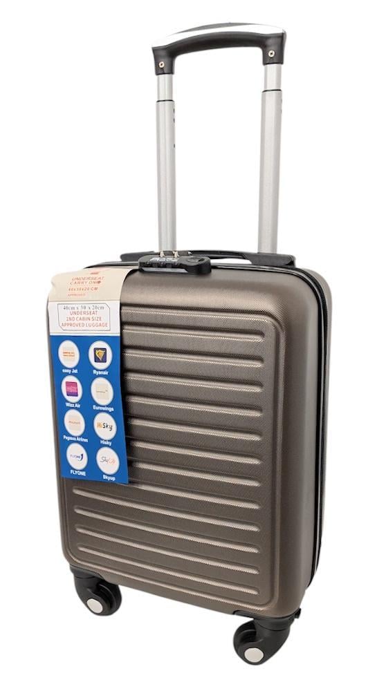 Чемодан Easy Move 004 мини ABS-пластик XS 40х30х20 см Коричневый